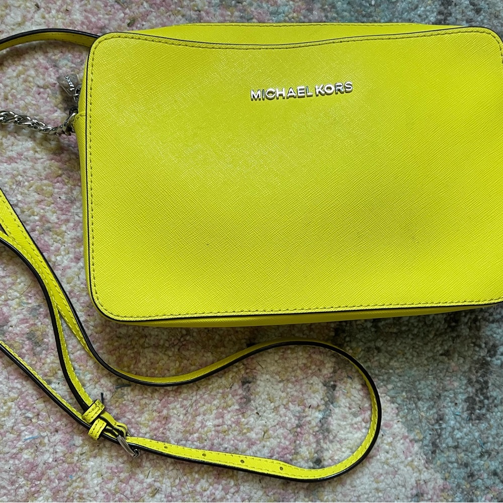 Bright and colorful  MK shoulder/ crossbody.